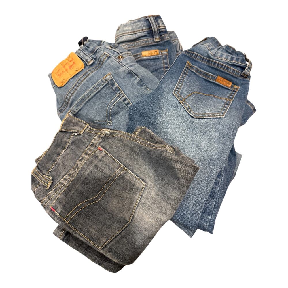 Levis Joes Jeans DKNY Kids Girls Denim Jeans 4 Pair Bundle